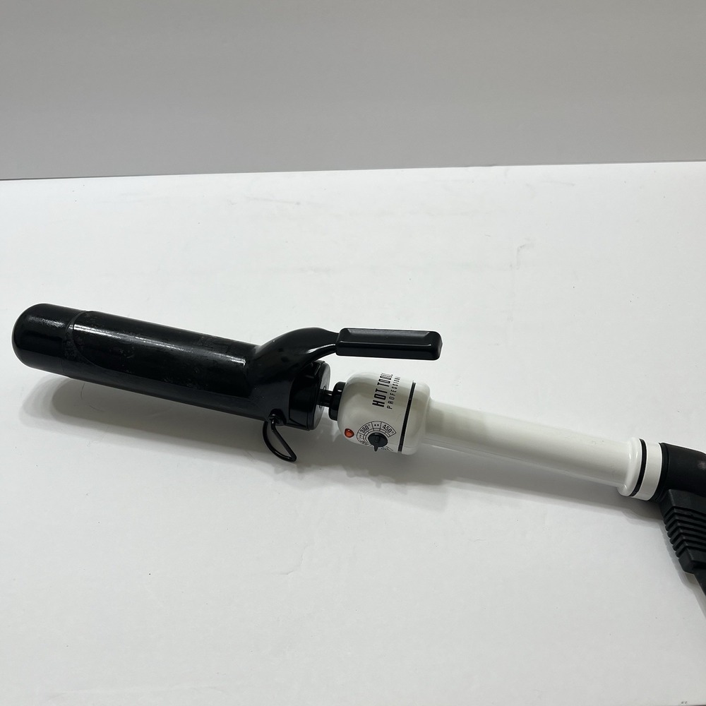 Hot Tools Professional Nano Ceramic Curling Iron Rheostat Control Dial Up To 430